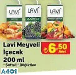 LAVİ MEYVELİ İÇECEK ÇEŞİTLERİ 200 ML